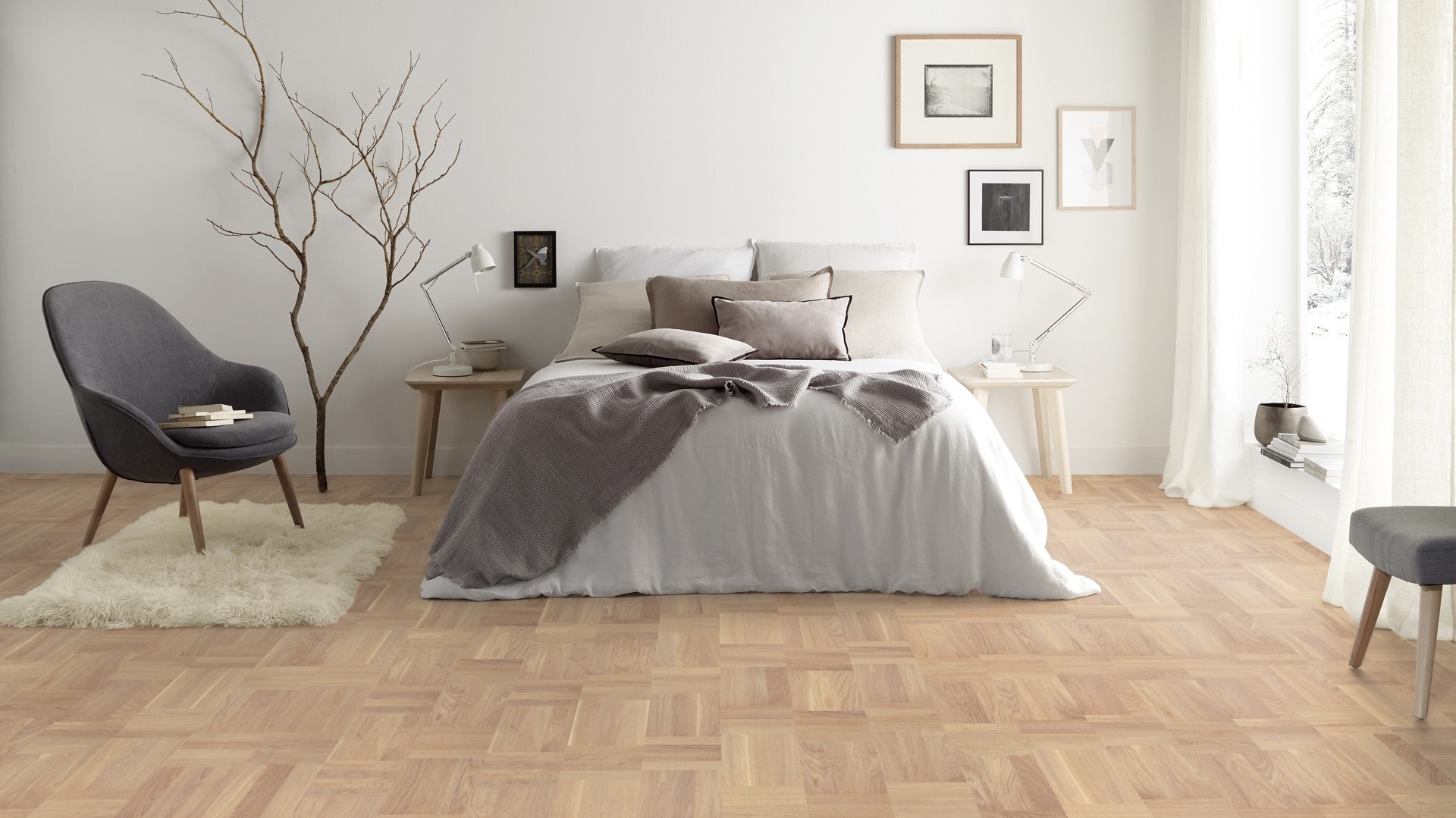 Паркетна дошка Tarkett – Oak Era (Basket Weave) артикул 7806020, колекція Grace