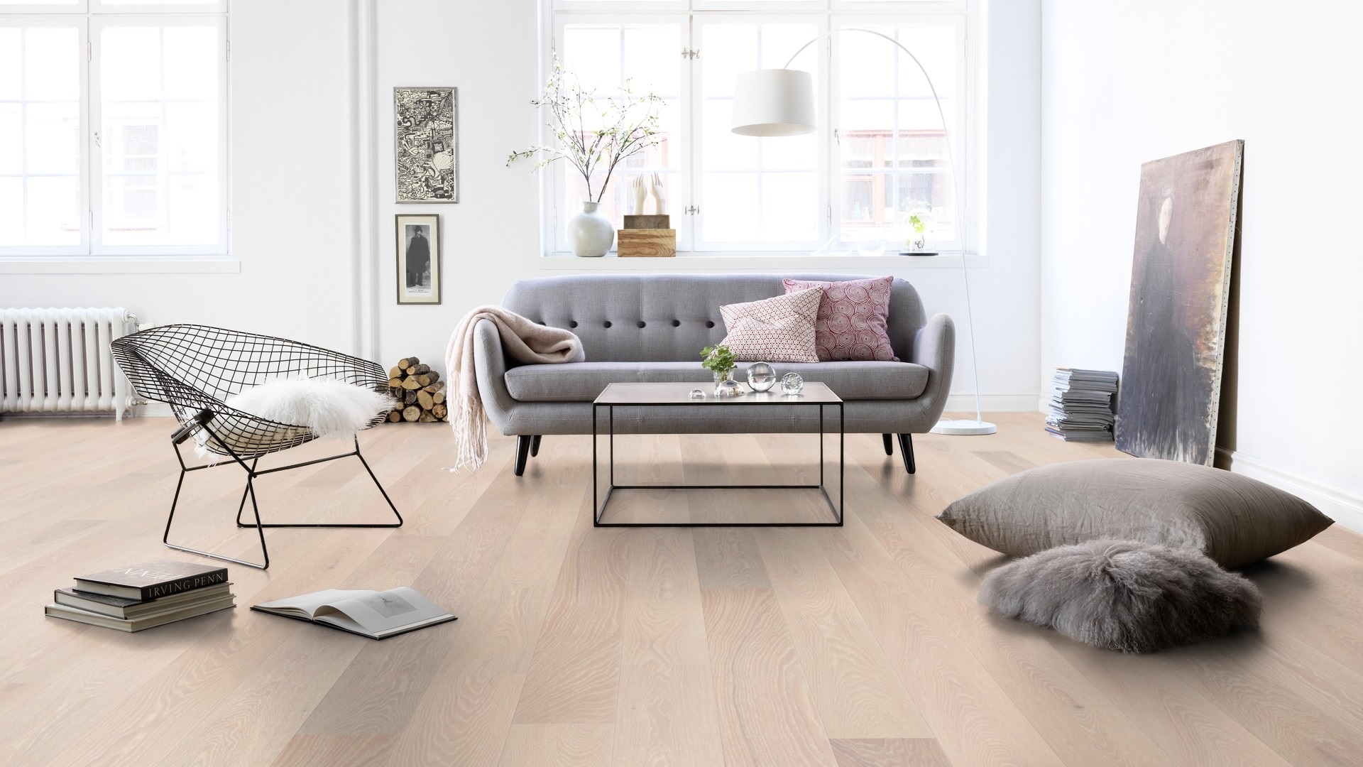 Паркетна дошка Tarkett – Oak Grey Slate (1 Strip) артикул 7876970, колекція Prestige