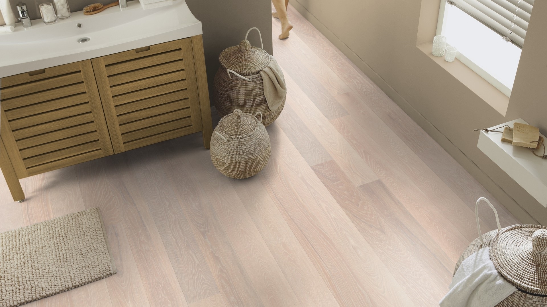Паркетна дошка Tarkett – Oak Grey Slate (1 Strip) артикул 7876970, колекція Prestige