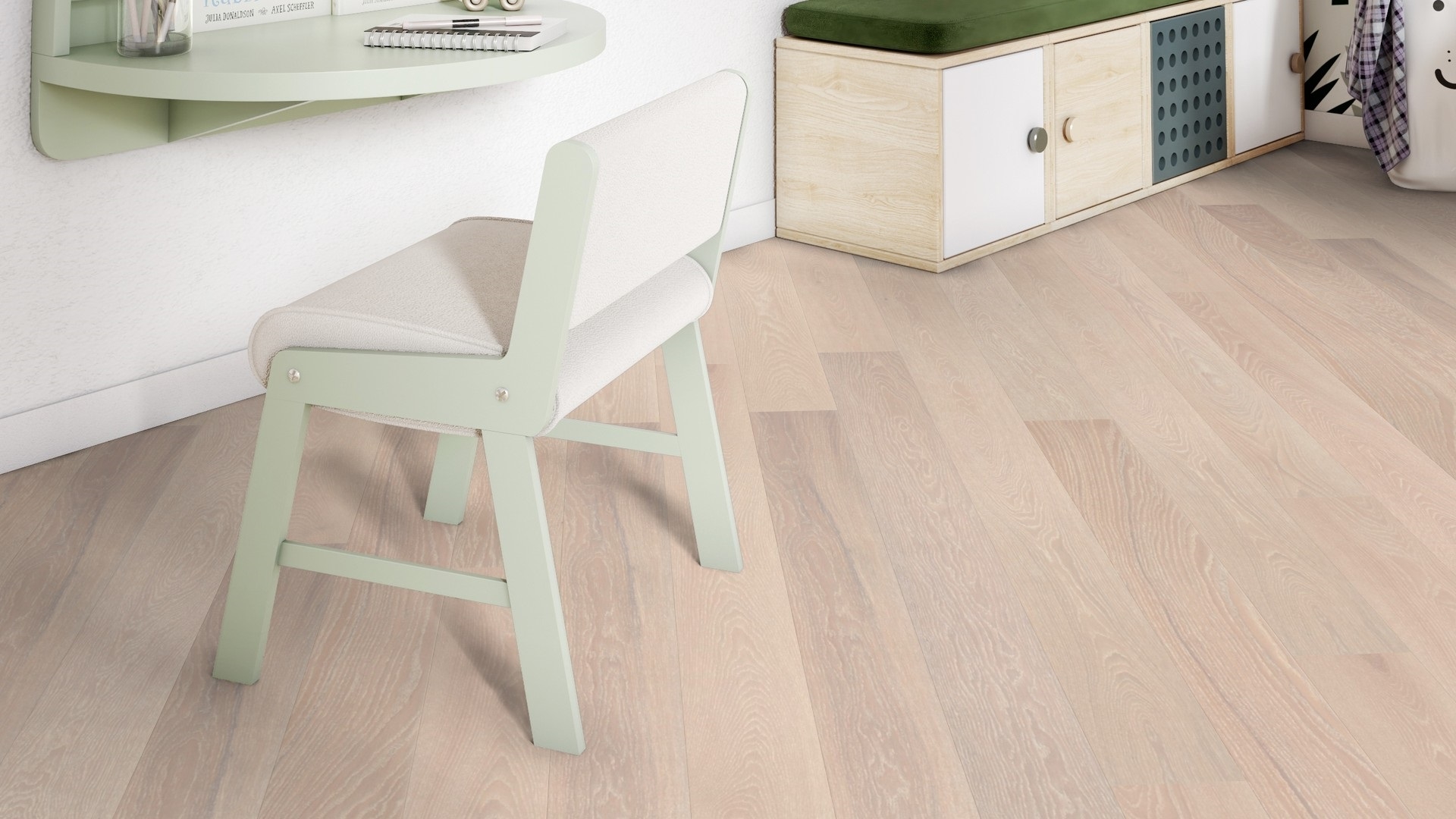 Паркетна дошка Tarkett – Oak Grey Slate (1 Strip) артикул 7876970, колекція Prestige
