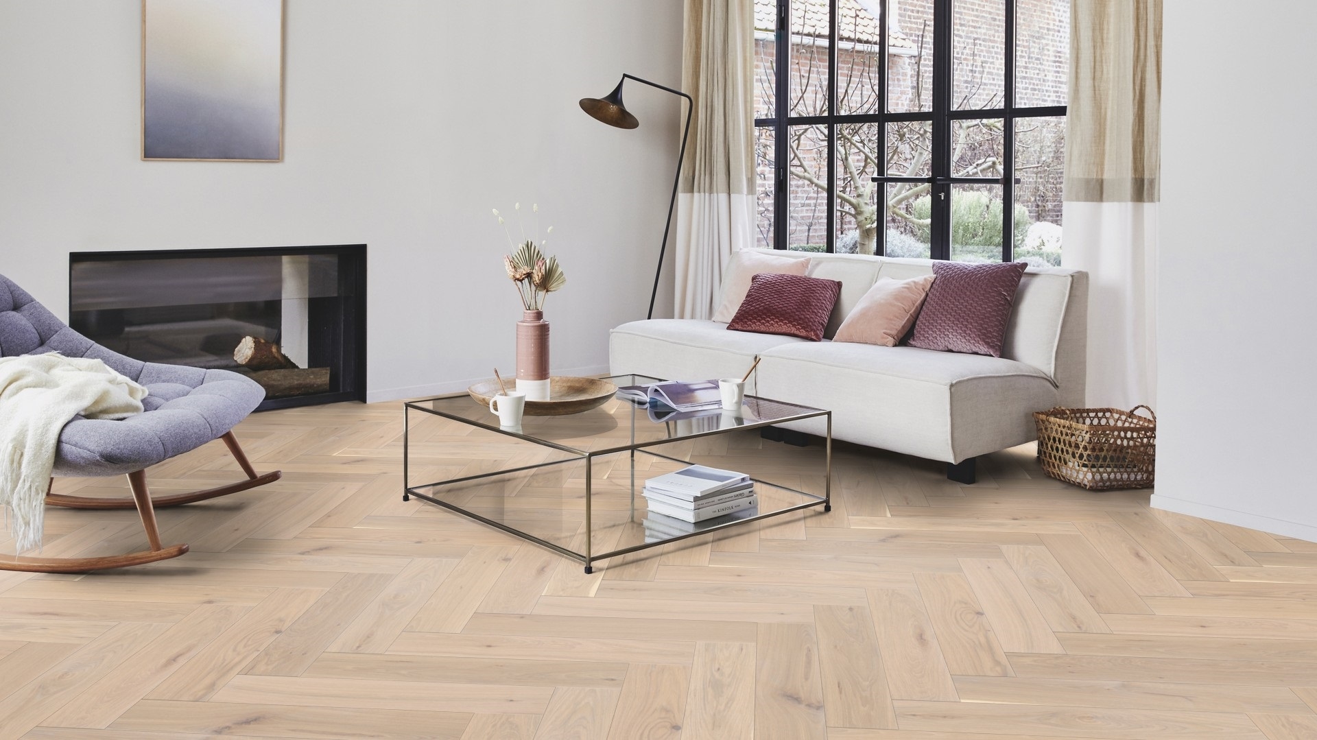 Паркетна дошка Tarkett – Oak Lime Stone (R) артикул 41020032, колекція Segno