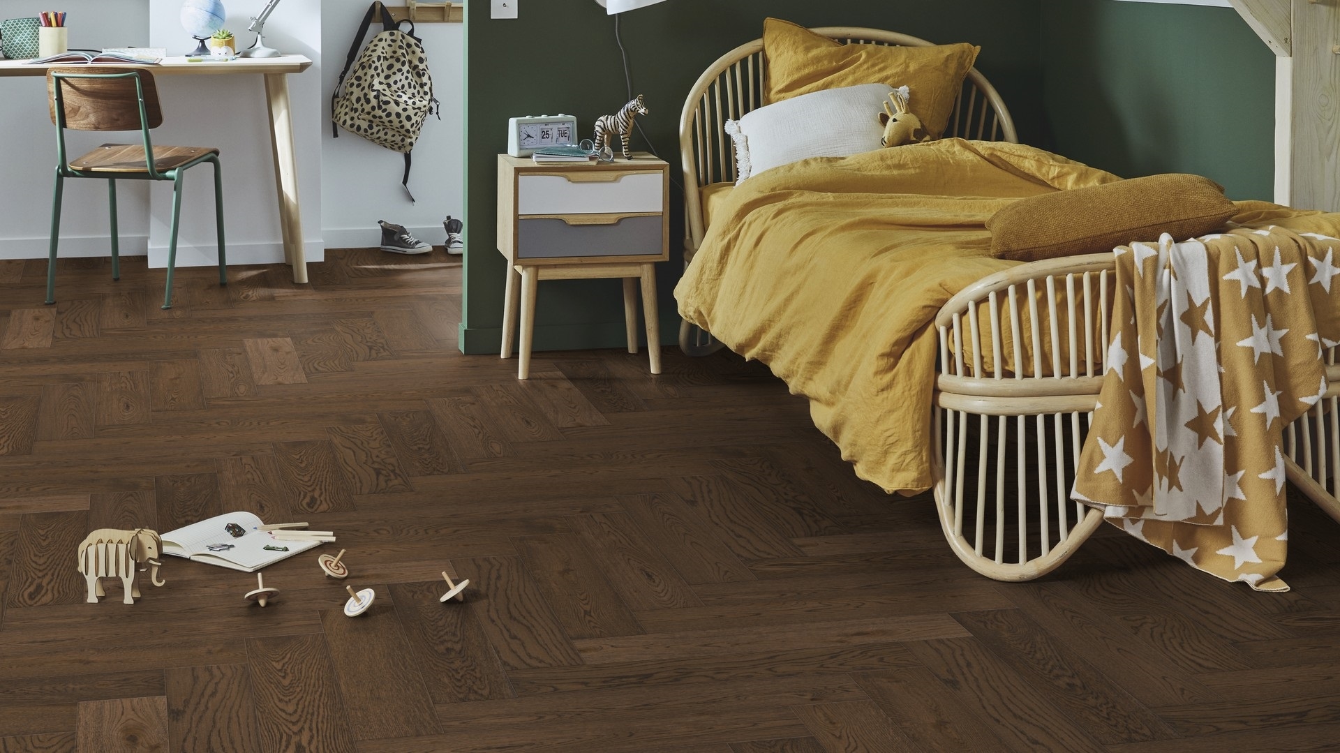 Паркетна дошка Tarkett – Oak Old Brown (R) артикул 41020040, колекція Segno