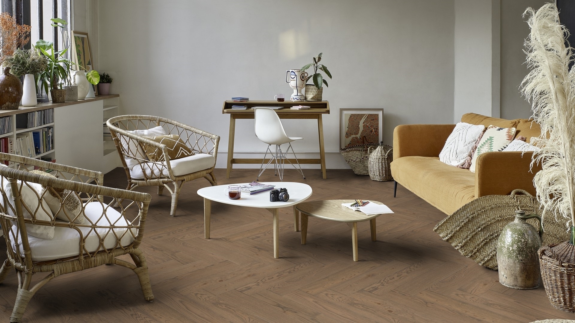 Паркетна дошка Tarkett – Oak Old Grey (L) артикул 41020037, колекція Segno