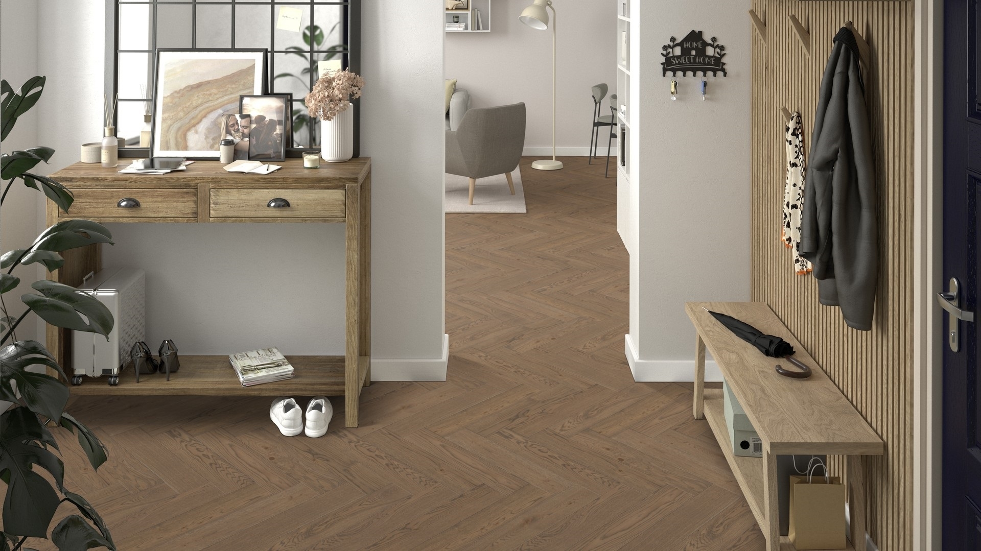 Паркетна дошка Tarkett – Oak Old Grey (L) артикул 41020037, колекція Segno