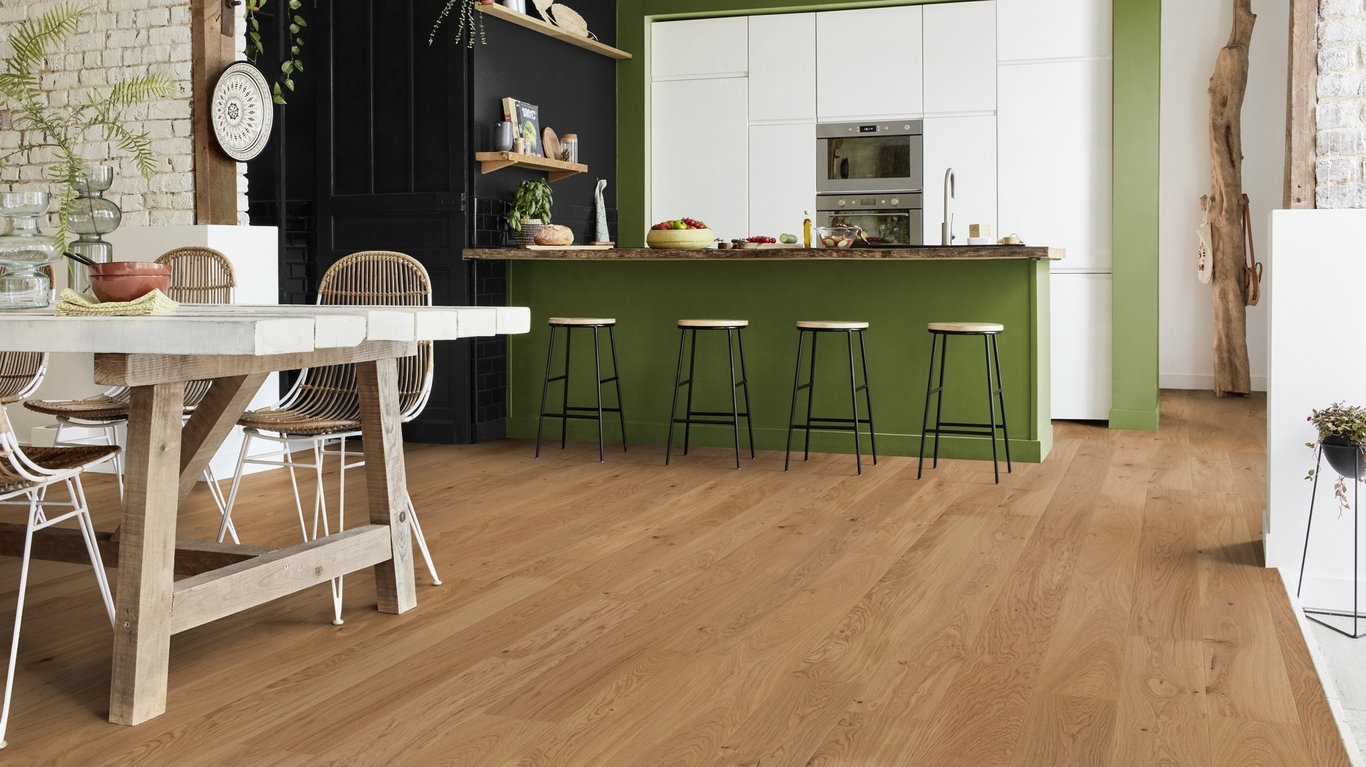 Паркетна дошка Tarkett – Oak Rustic (1 Strip) артикул 7876958, колекція Pure