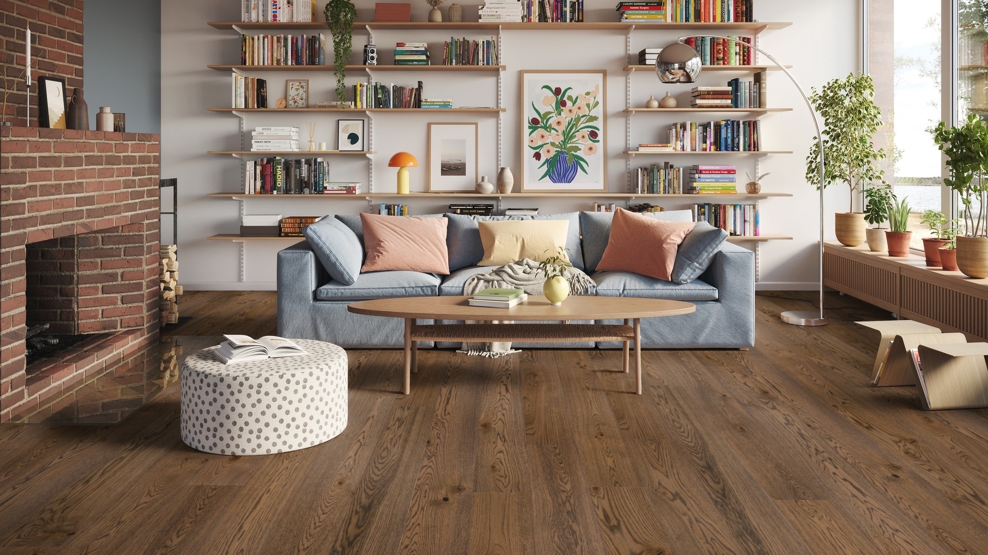 Паркетна дошка Tarkett – Oak Scallop (1 Strip) артикул 7877066, колекція Prestige