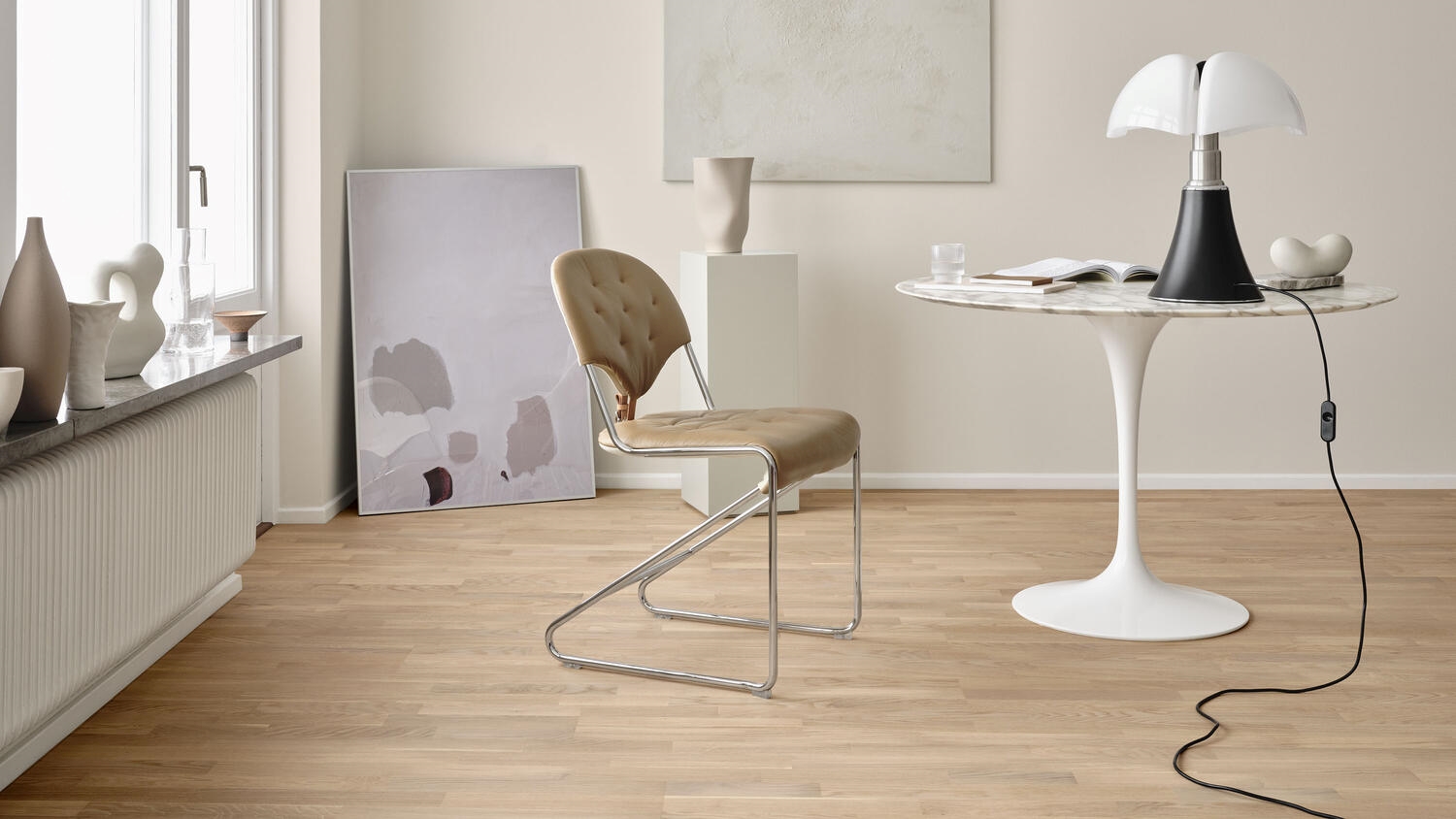 Паркетна дошка Tarkett – Oak Soft Skin (3 Strip) артикул 7870074, колекція Grace
