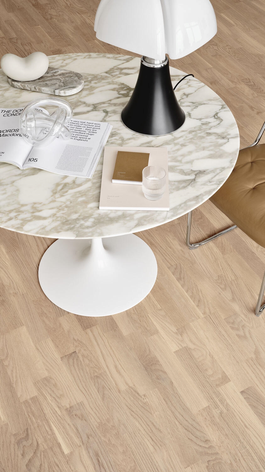 Паркетна дошка Tarkett – Oak Soft Skin (3 Strip) артикул 7870074, колекція Grace
