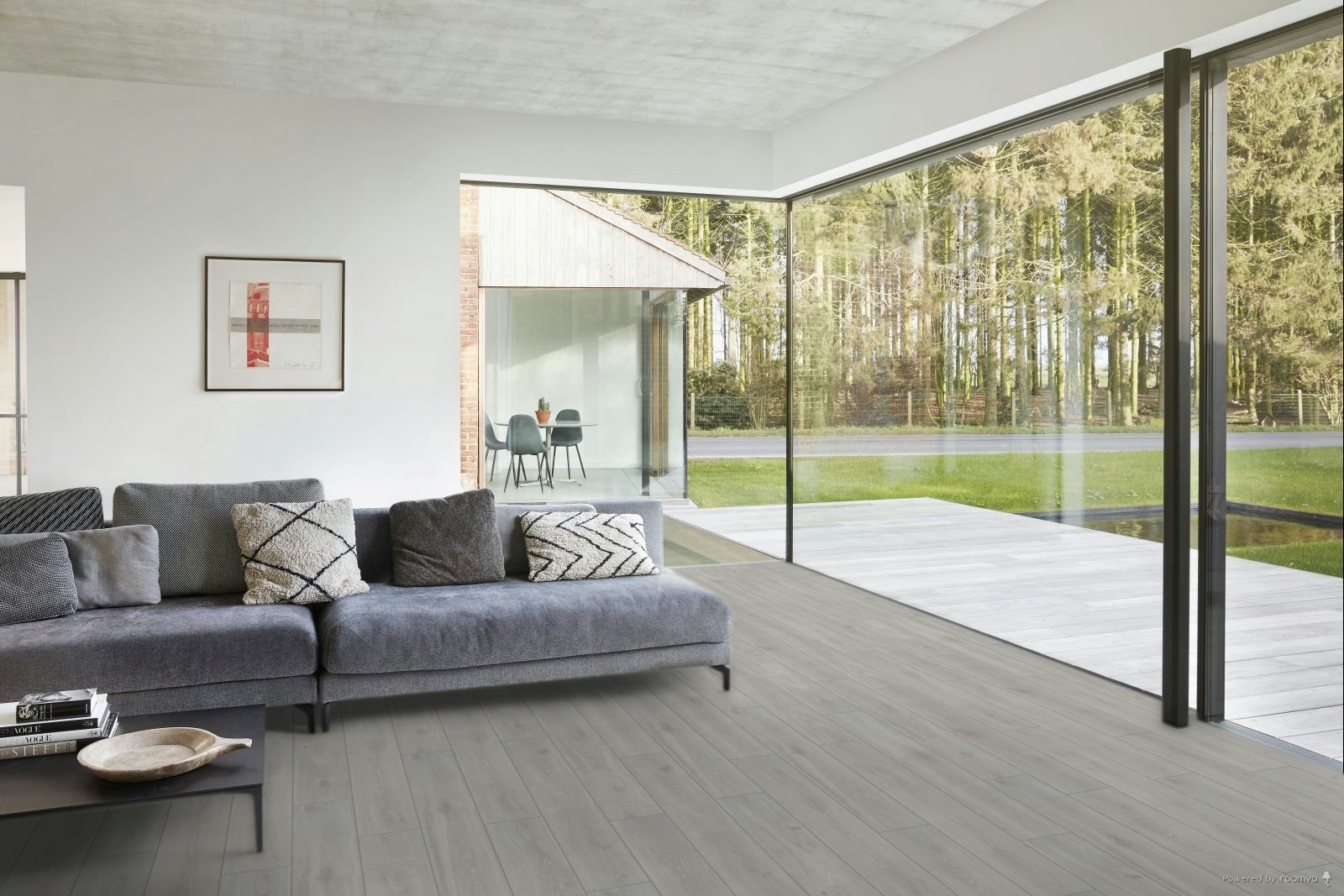 Ламінат Berry Alloc – Bloom Silver Grey, артикул 62002289, клас 32, товщина 8мм., колекції Connect 8 V4, виробництво Бельгія