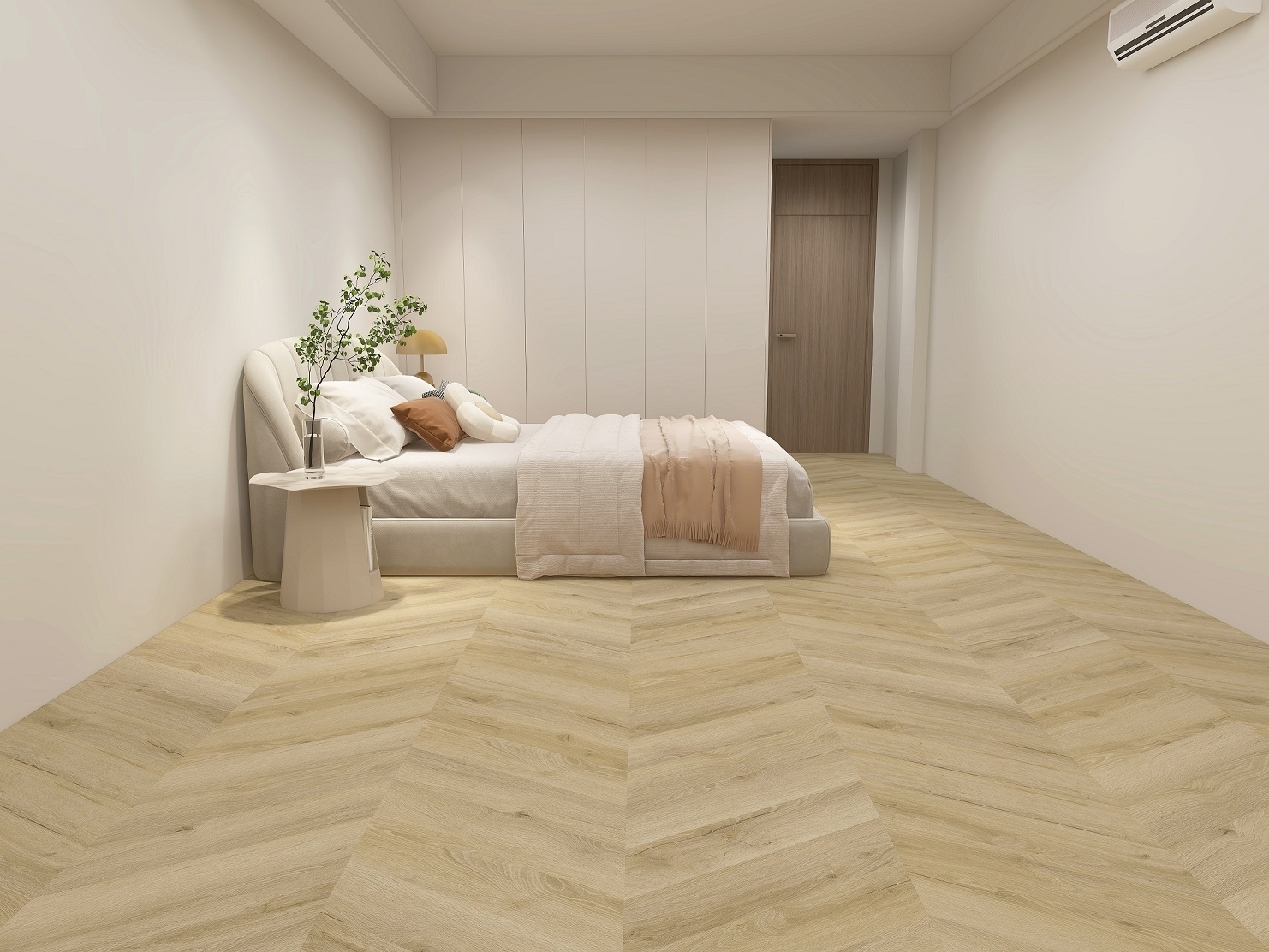 Вінілова підлога BazaLux – Oak Ligron артикул 2135-05, 33 клас, товщина 5 мм., колекція Fishbone